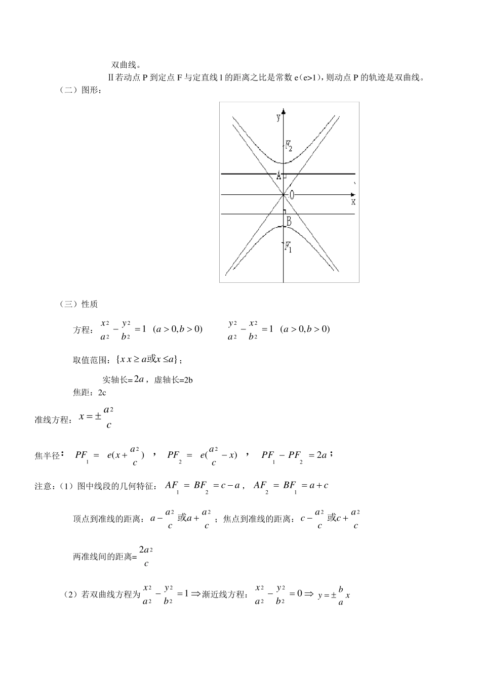 圆锥曲线的定义考点大全_第2页