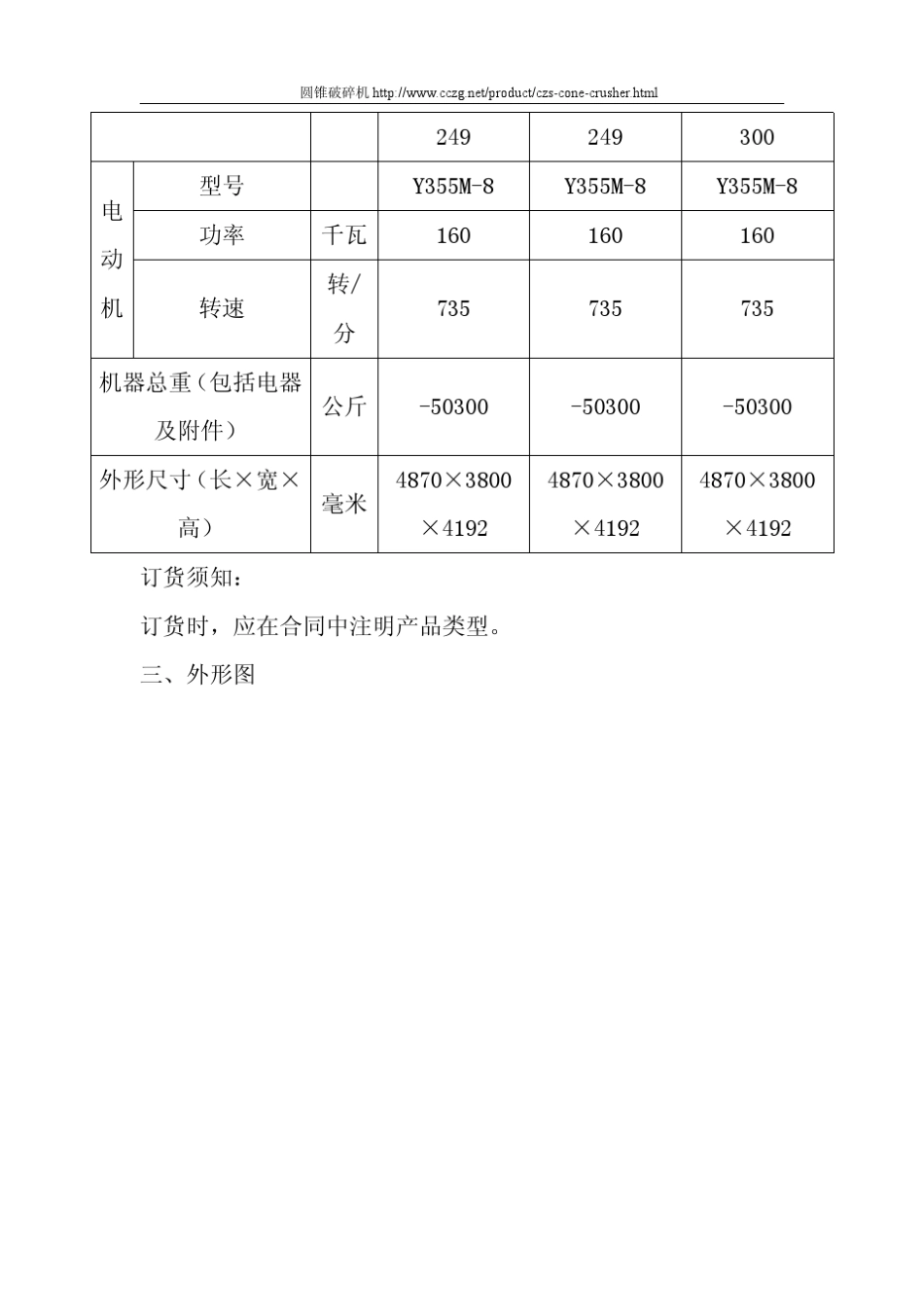 圆锥破碎机说明书_第2页