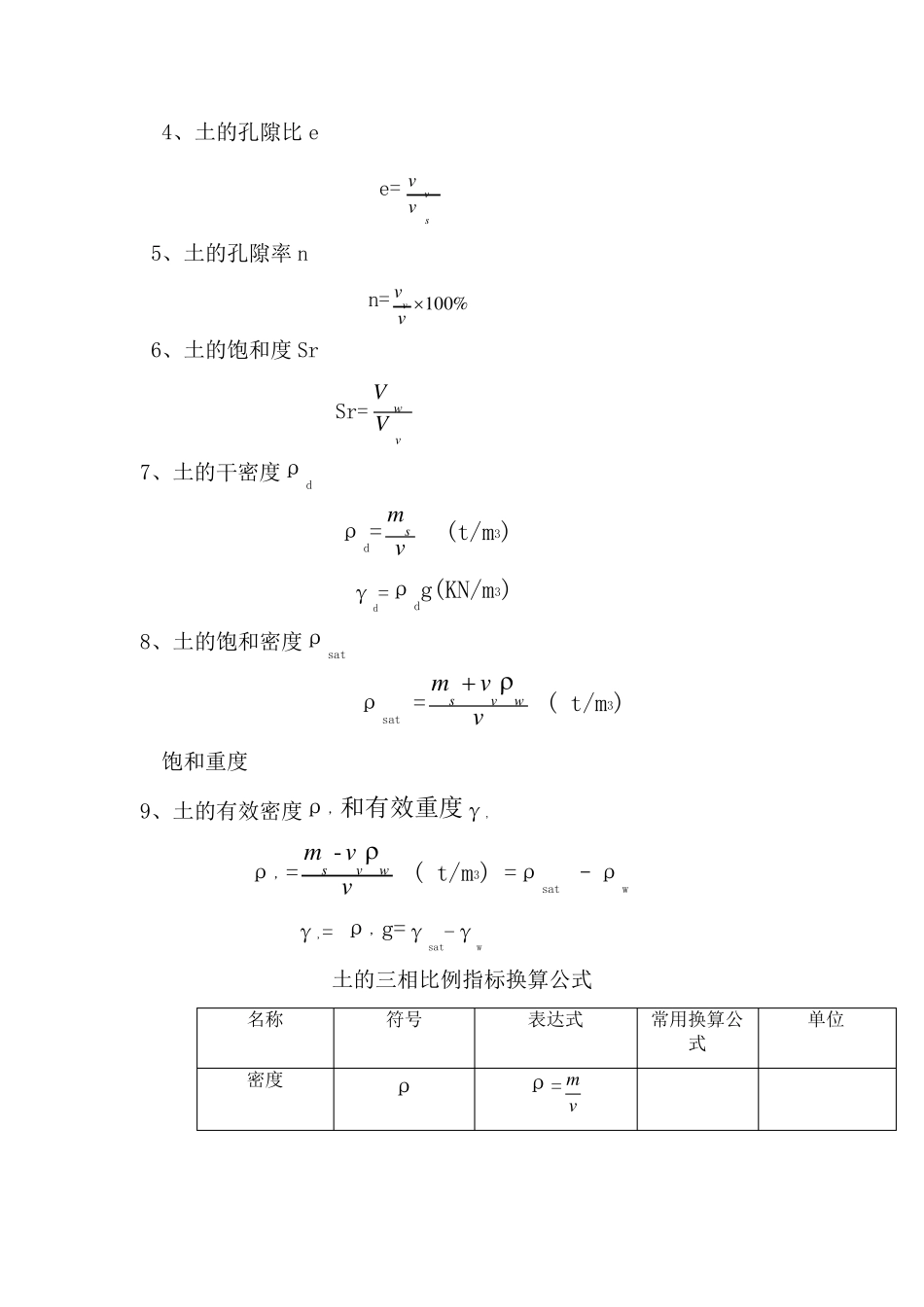 土力学计算公式_第2页