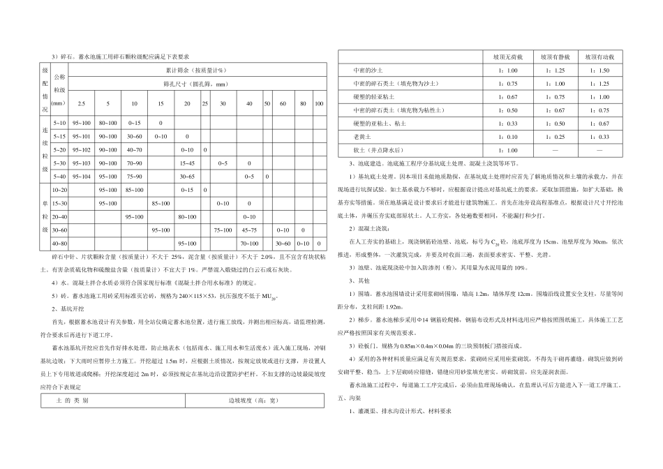 土地平整、农田水利工程、田间道路工程设计说明_第3页