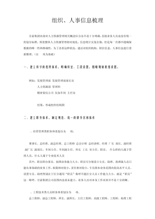 岗位名称规范精