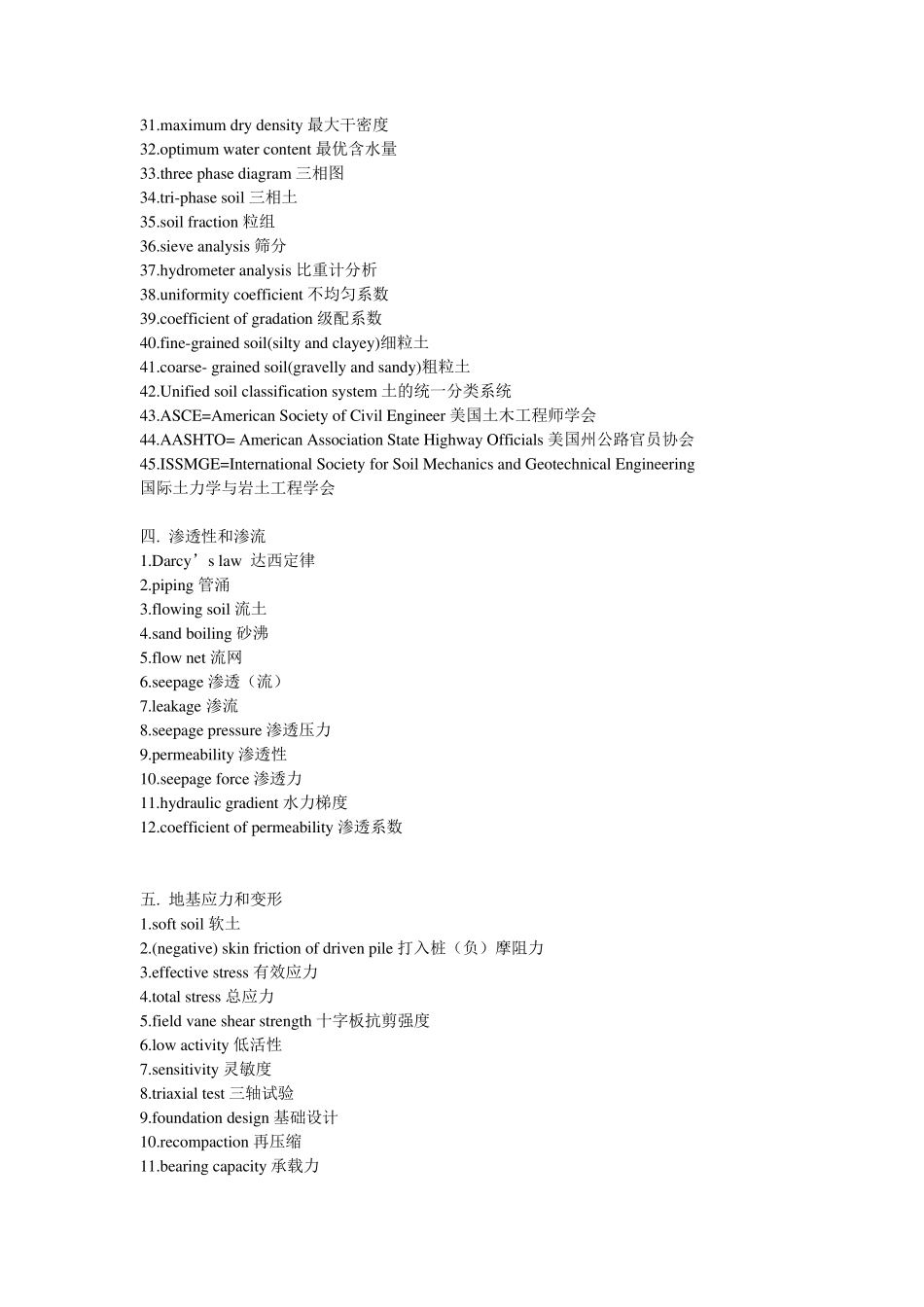岩土工程专业英语词汇_第3页