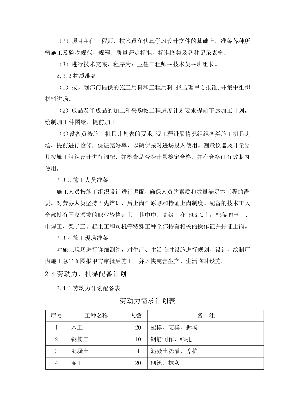 工业厂房施工方案_第3页