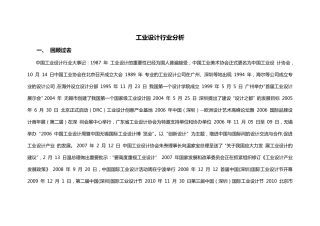 工业设计行业分析2014