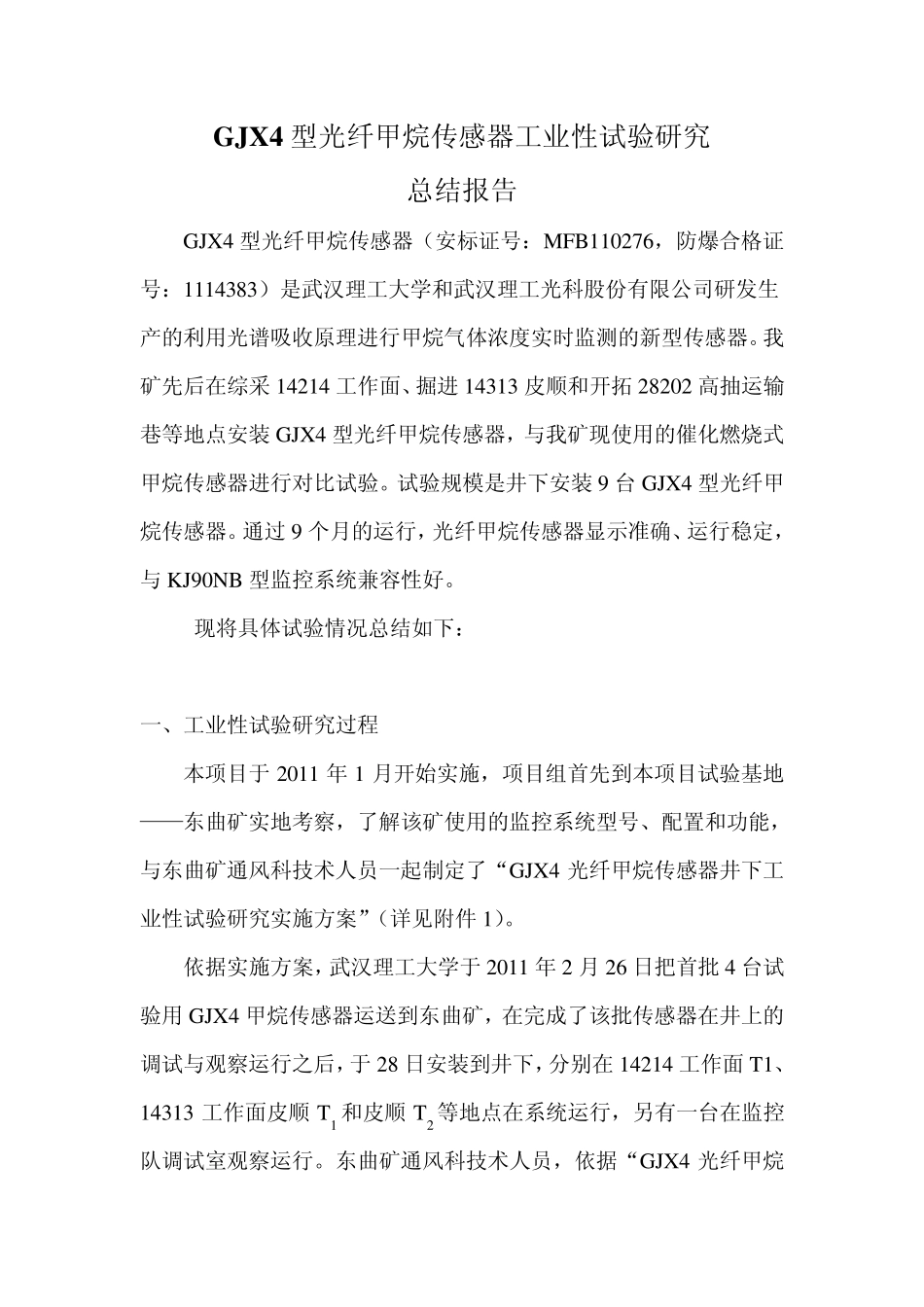 工业试验报告_第1页