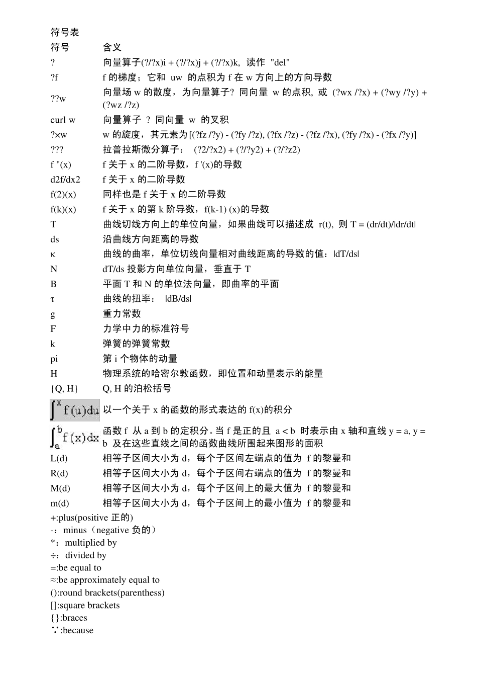 数学符号读法大全_第3页
