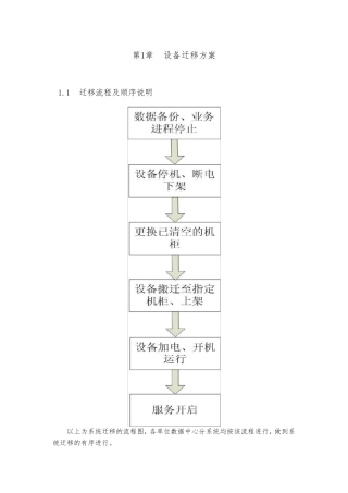 数据中心机房搬迁方案