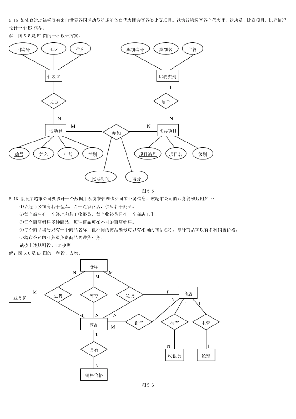 数据库ER模型答案_第3页
