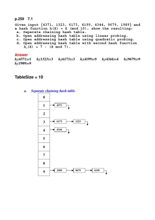 数据结构作业答案5(部分)