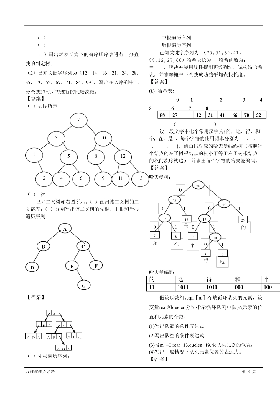 数据结构应用题_第3页