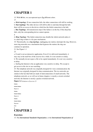 数据通信与网络课后习题答案上