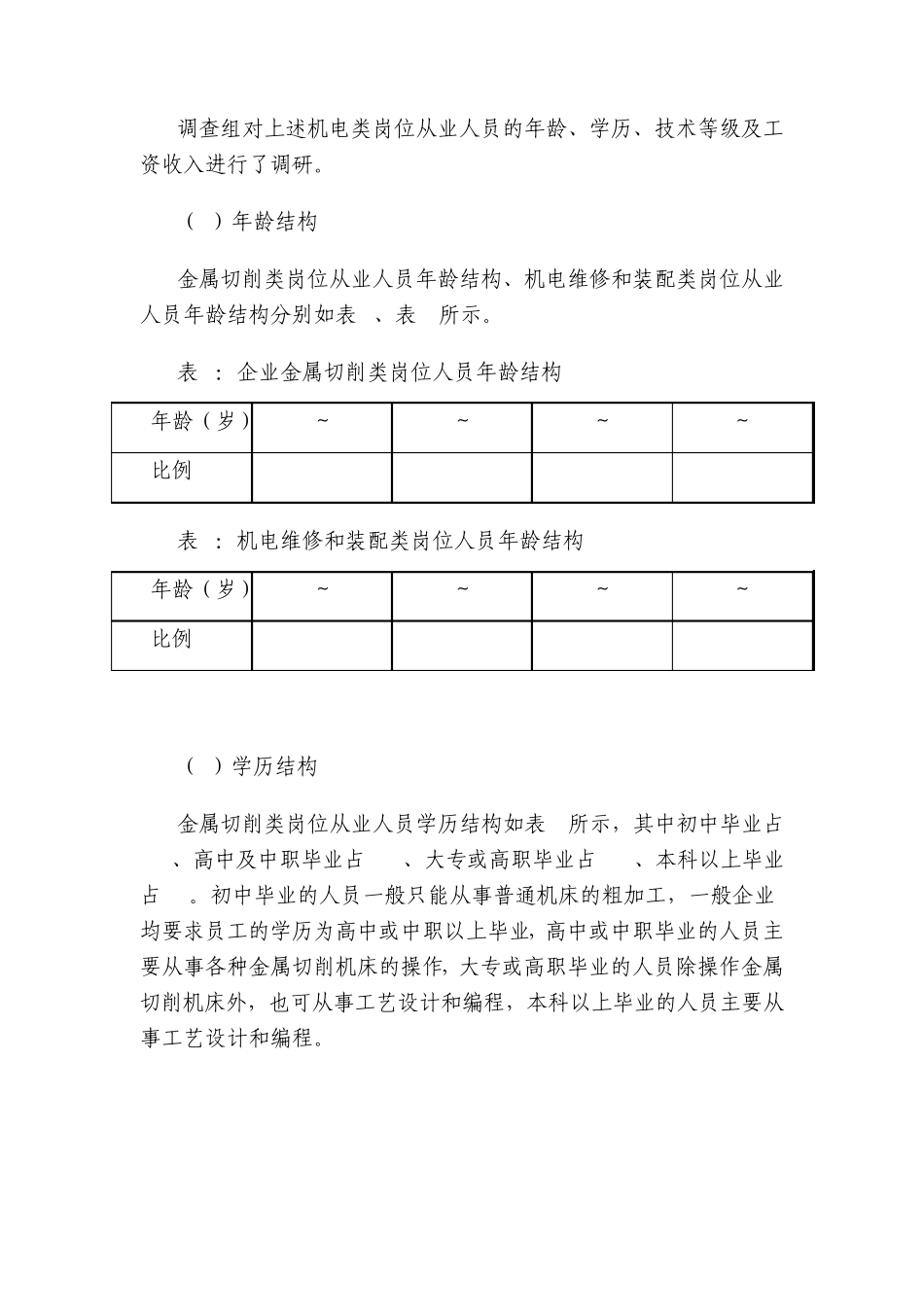 数控技术应用专业人才需求与专业改革调研报告_第3页