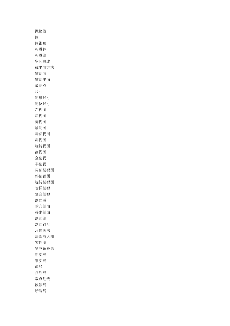 数控机数控车床常用术语中英文对照表_第3页