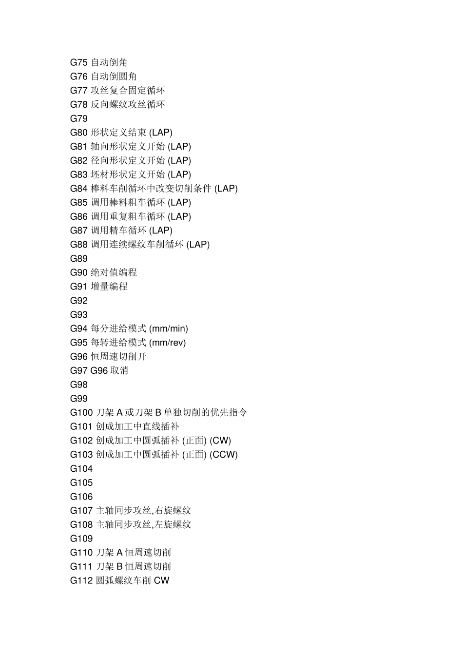 数控编程G代码和M代码_第3页
