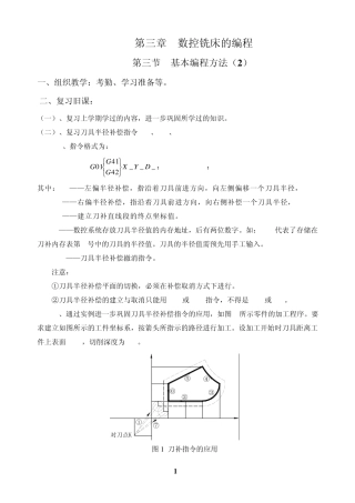 数控编程固定循环