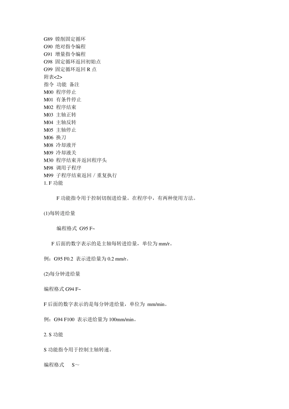 数控编程常用指令_第2页