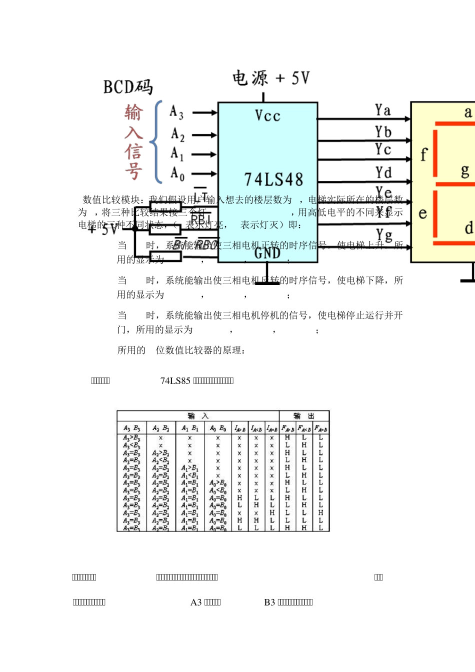数电课程设计电梯自动控制系统_第3页