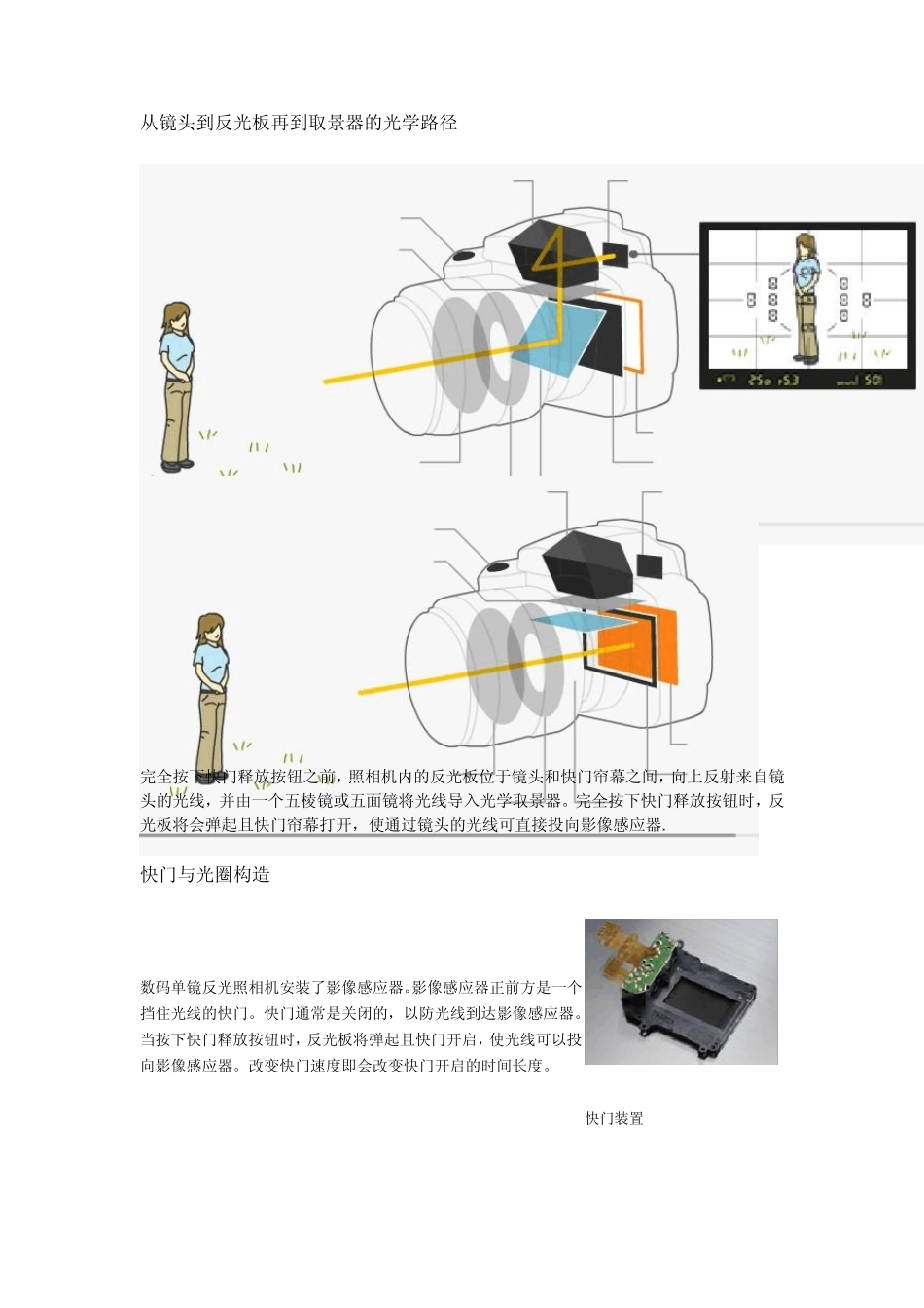 数码单镜反光照相机的基本知识_第3页