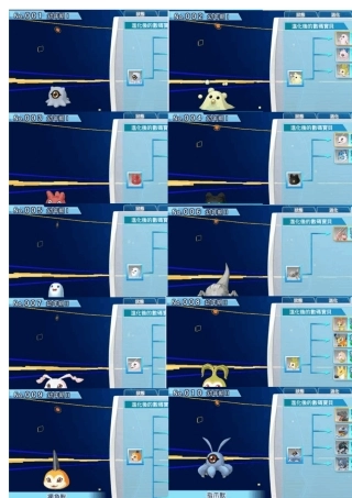 数码宝贝骇客追忆进化表