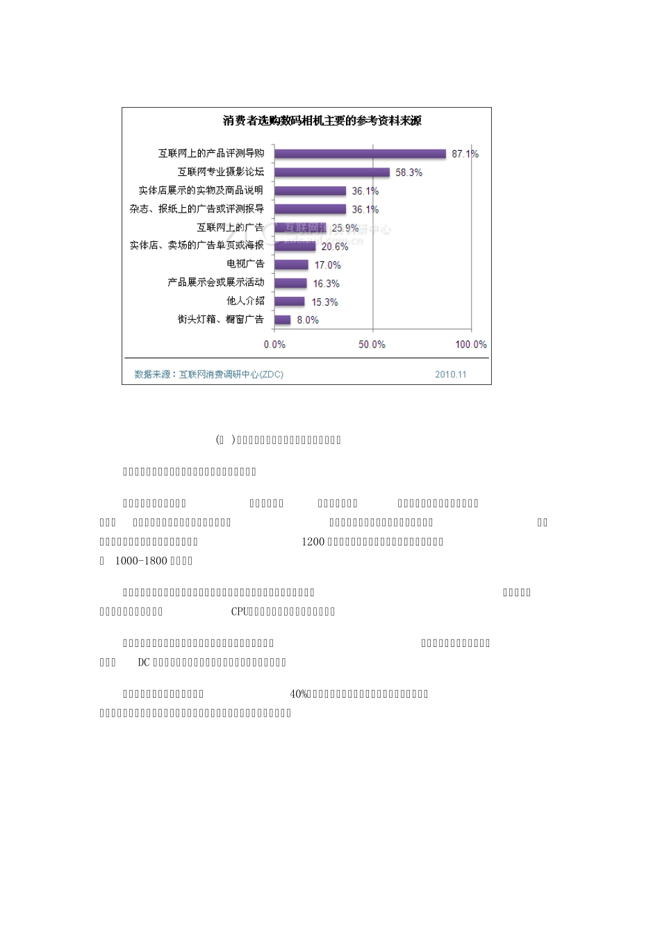 数码相机市场调查分析报告_第2页