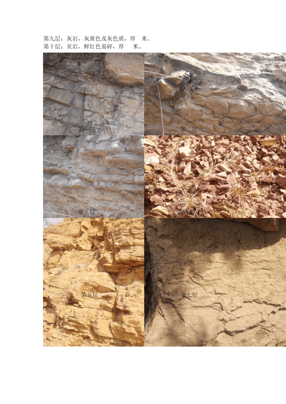 济南长清区馒头山土力学地质实习报告_第3页