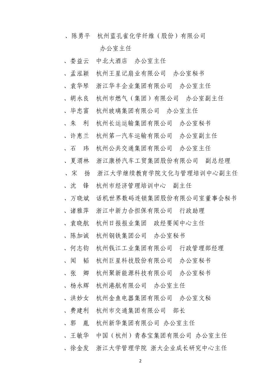 浙江省企业家协会会员单位_第2页