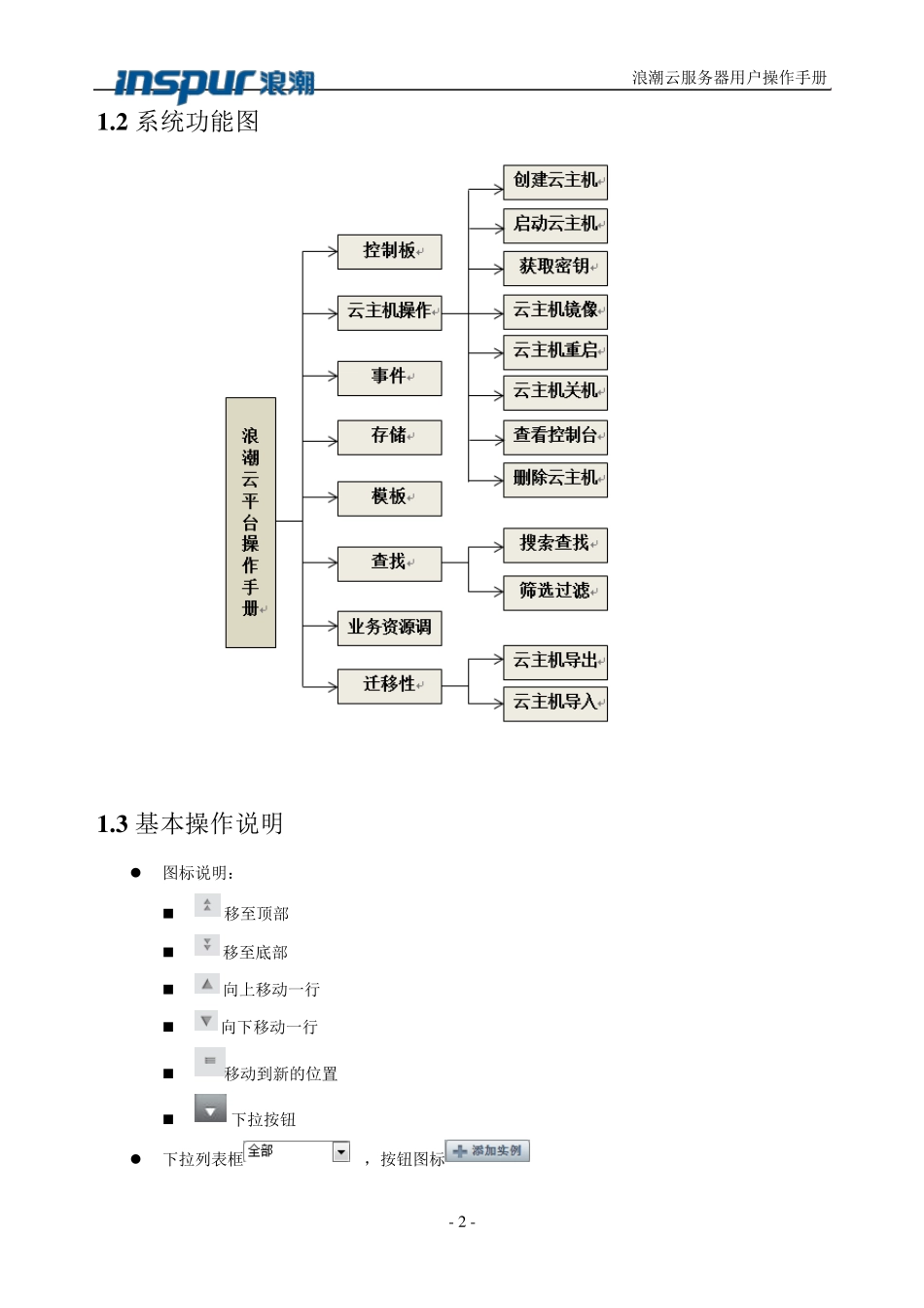 浪潮云服务器操作手册_第3页