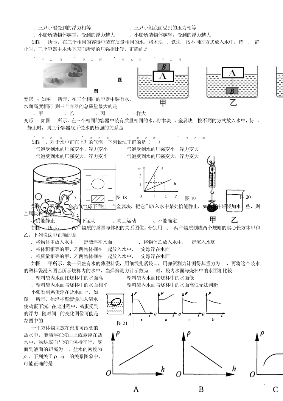 浮力(中考汇编)_第2页
