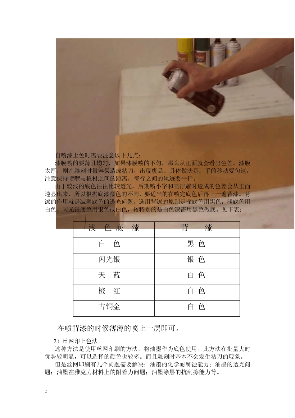 浮雕胸牌样品制作及后期处理工艺流程_第2页