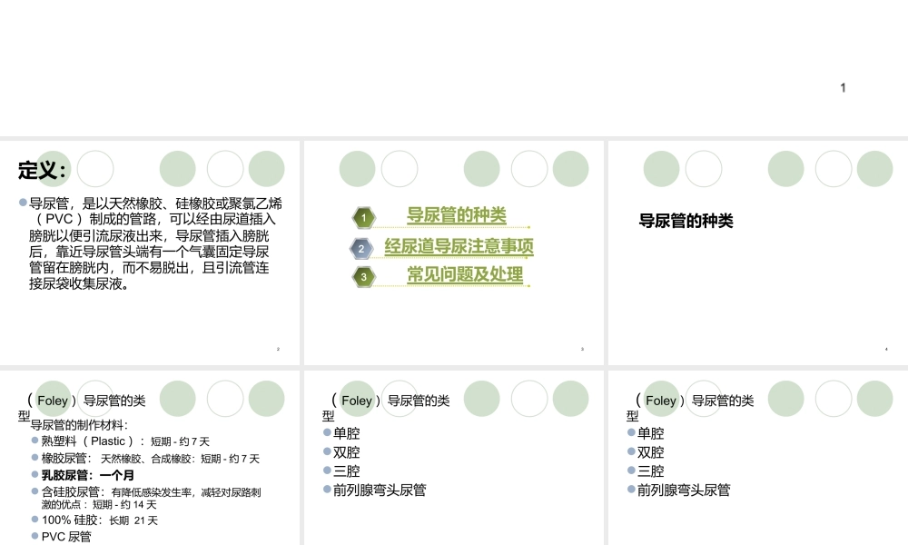 导尿管的应用及护理课件