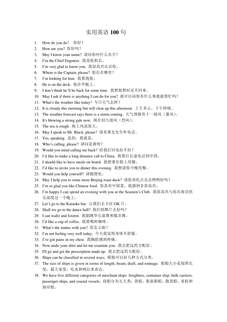 海员实用英语_第1页