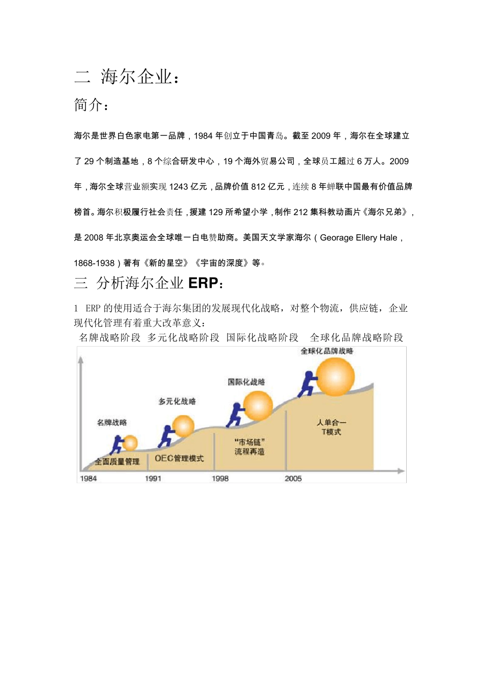海尔企业ERP实施案例分析_第2页