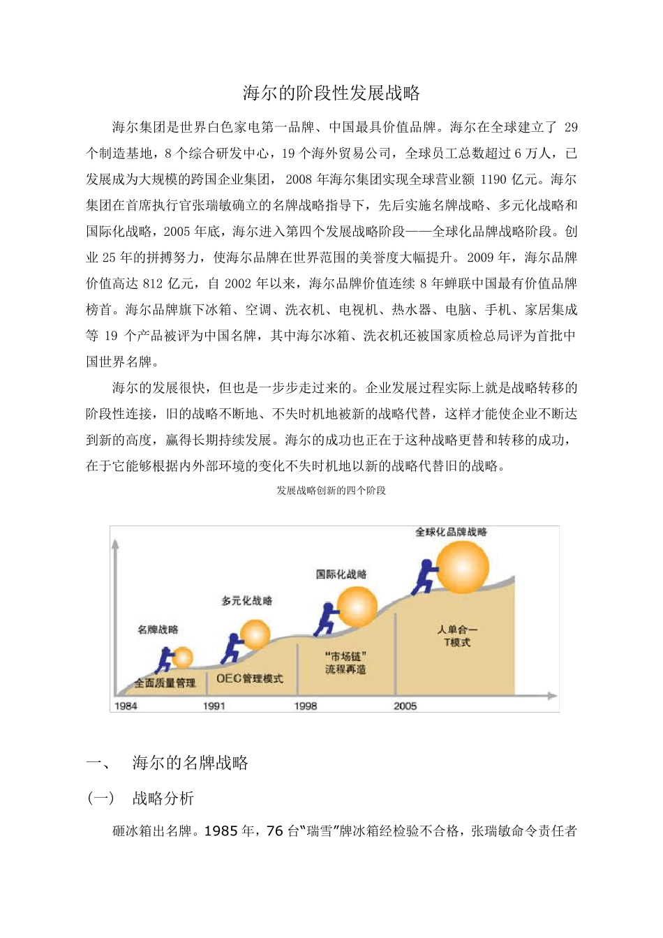 海尔的阶段性发展战略_第2页