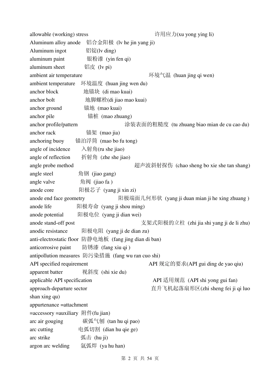 海洋平台海上石油类英语_第2页