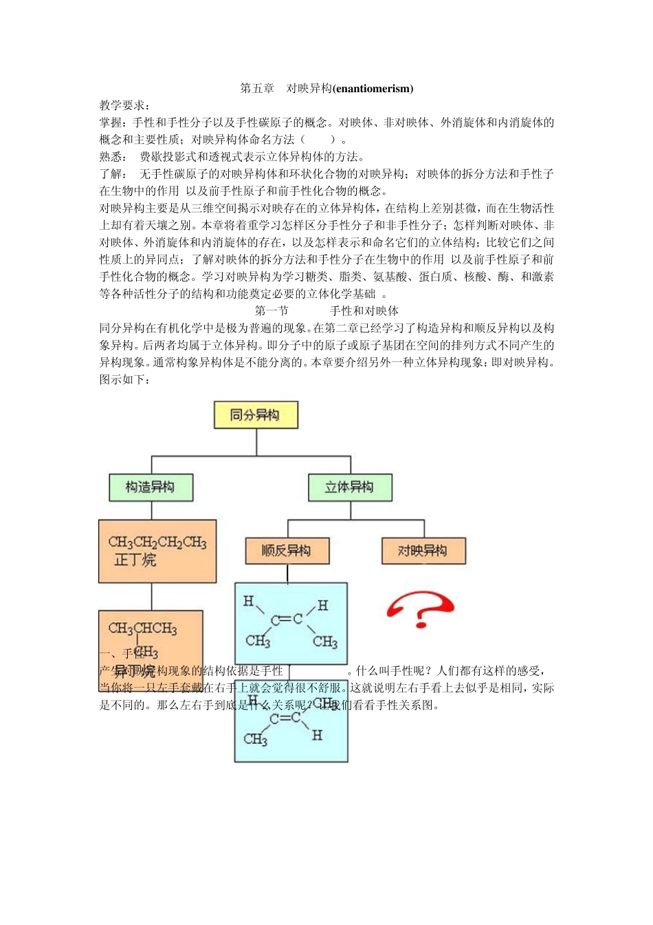 第五章对映异构_第1页