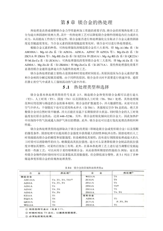 第五章镁合金的热处理