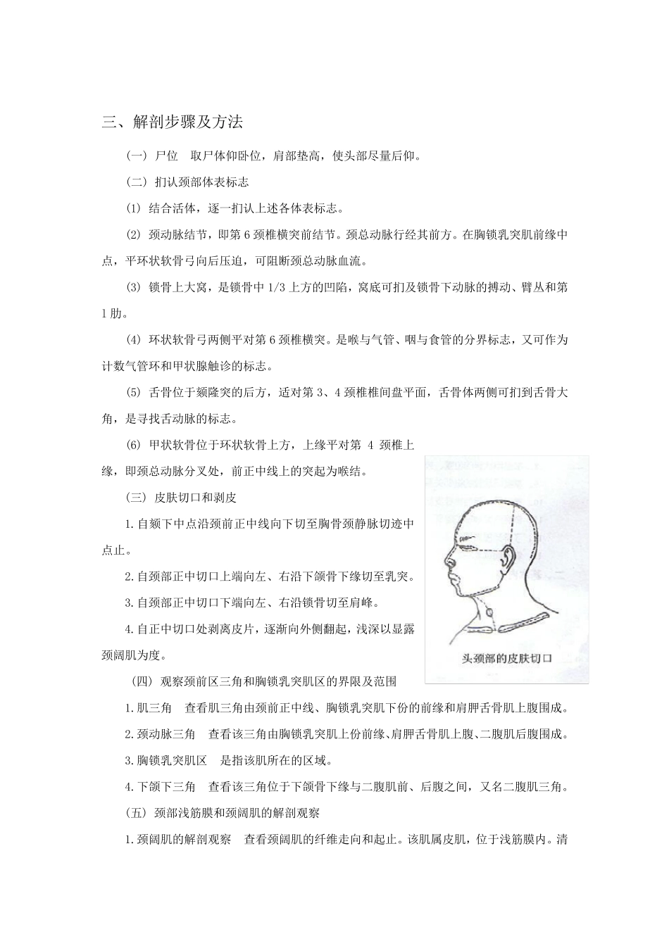 第八次解剖操作颈前区、胸锁乳突肌区_第2页