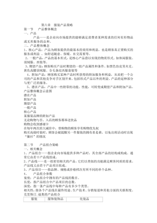 第八章第二节服装产品组合策略