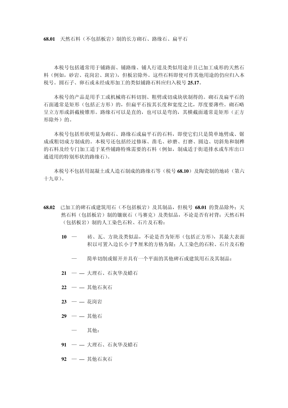 第六十八章石料、石膏、水泥、石棉、云母及类似材料的制品_第3页
