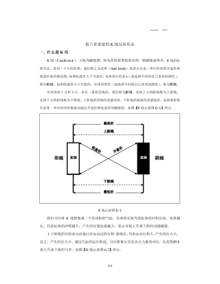 第六章.重要的K线反转形态