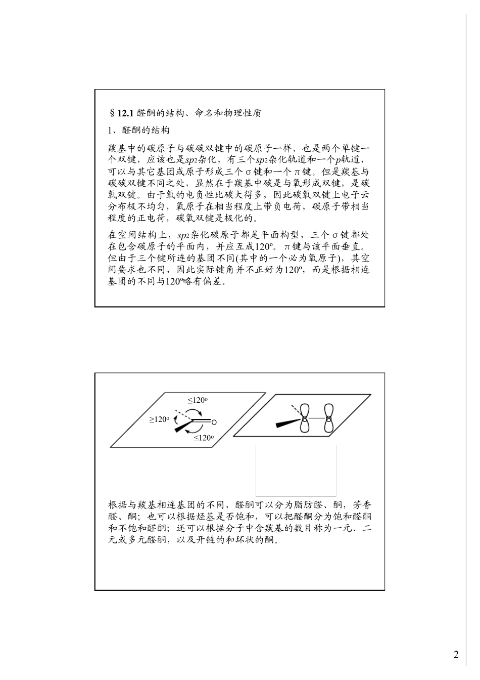 第十二章醛酮AldehydesandKetones_第2页