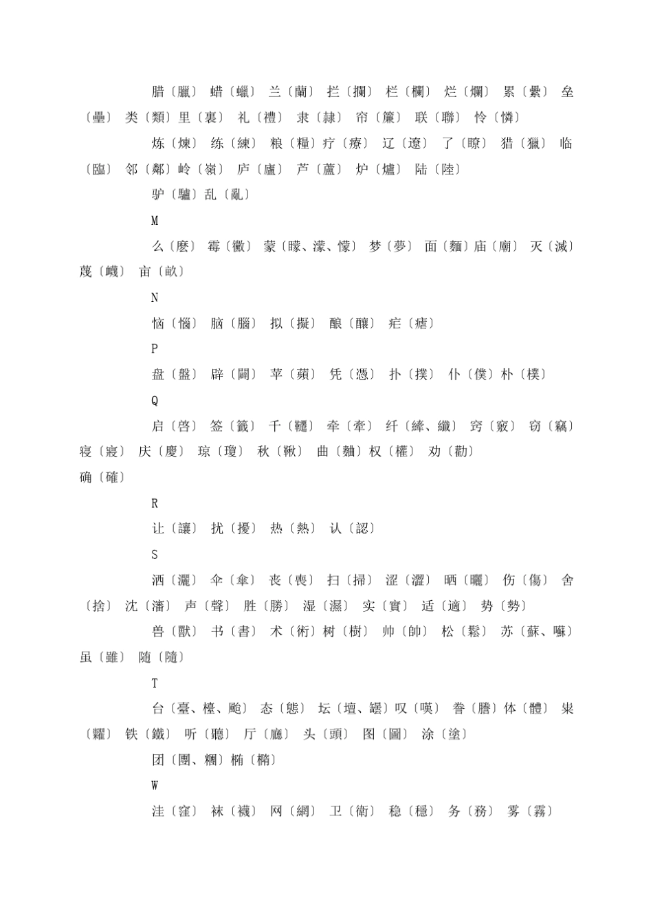 简化字总表(19861010)_第3页