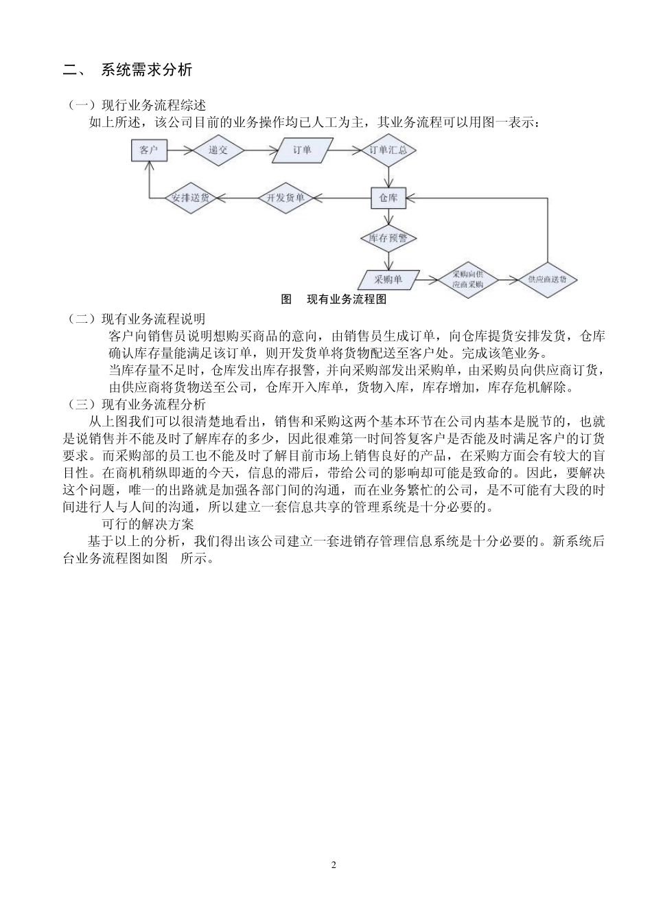 超市进销存系统实施方案_第2页