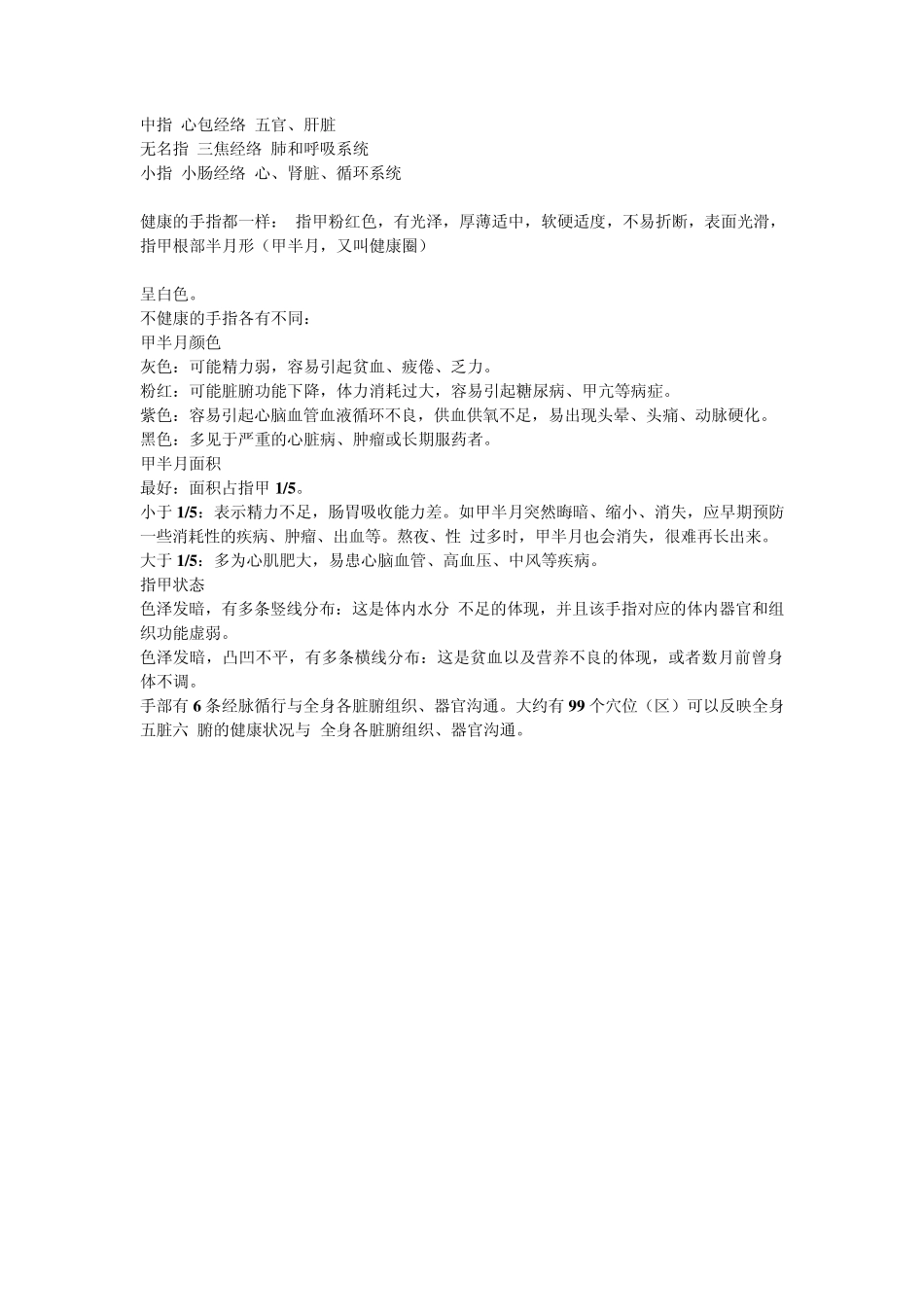 超珍贵的全息手穴图_第3页