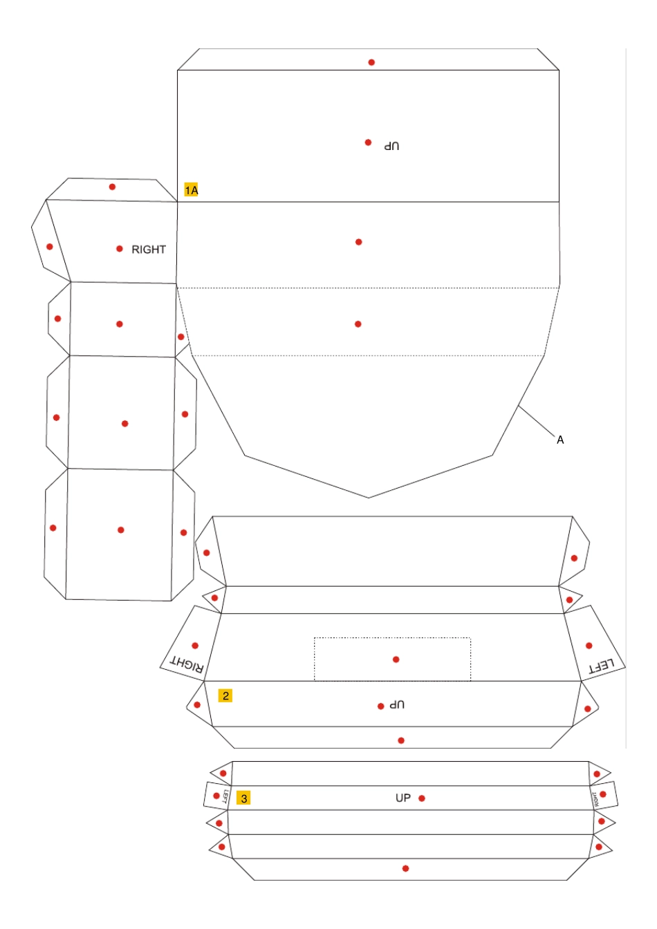 超精细版黄金梅丽号纸模型图纸_第1页