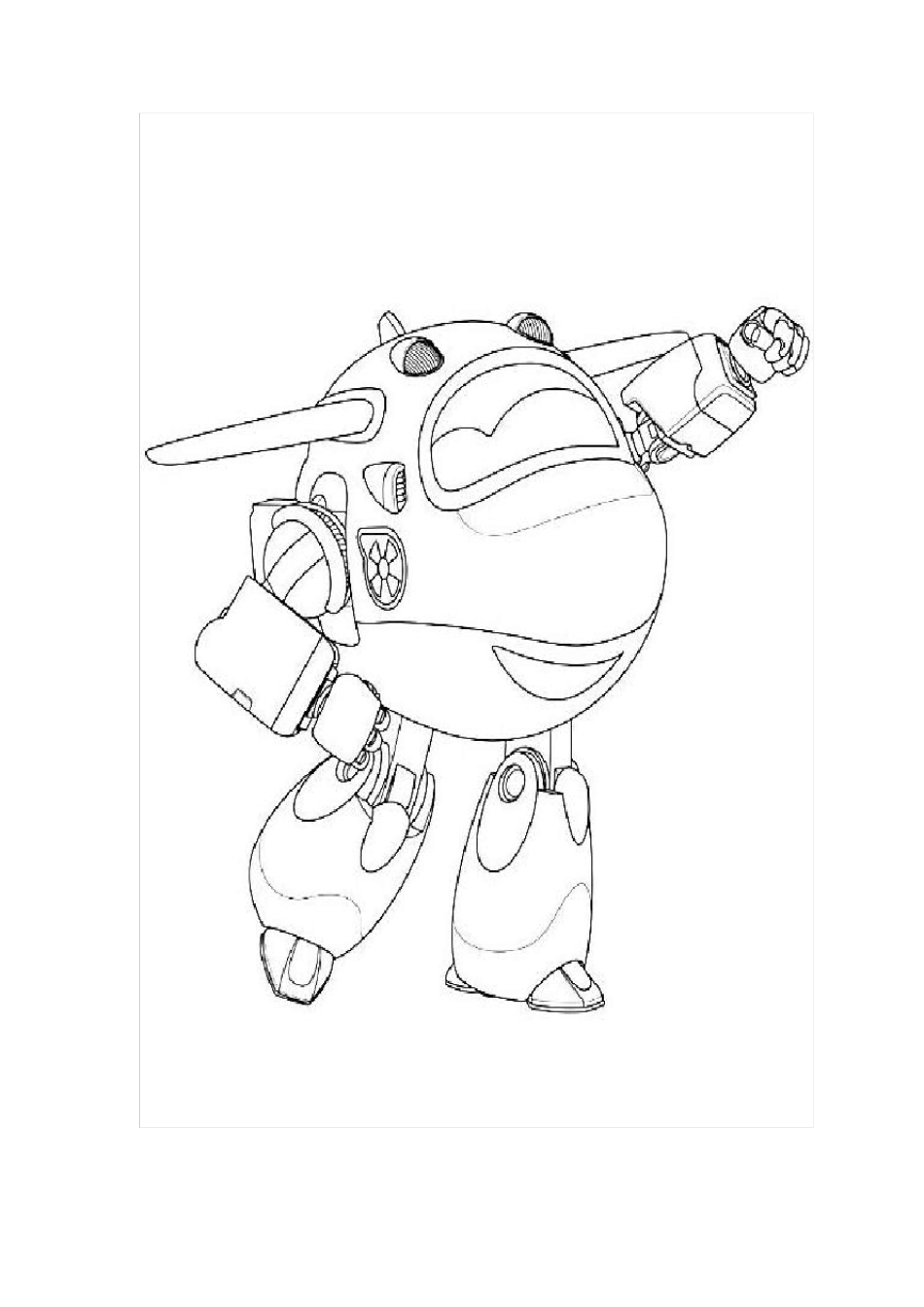 超级飞侠填色图(A4可打印)_第2页