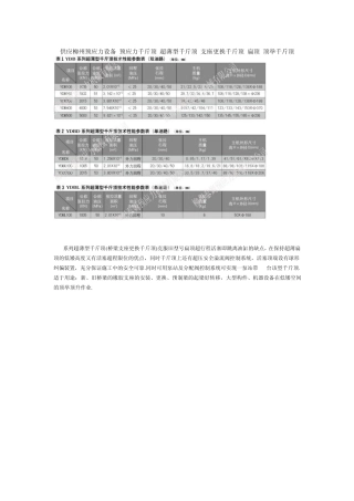 超薄型千斤顶