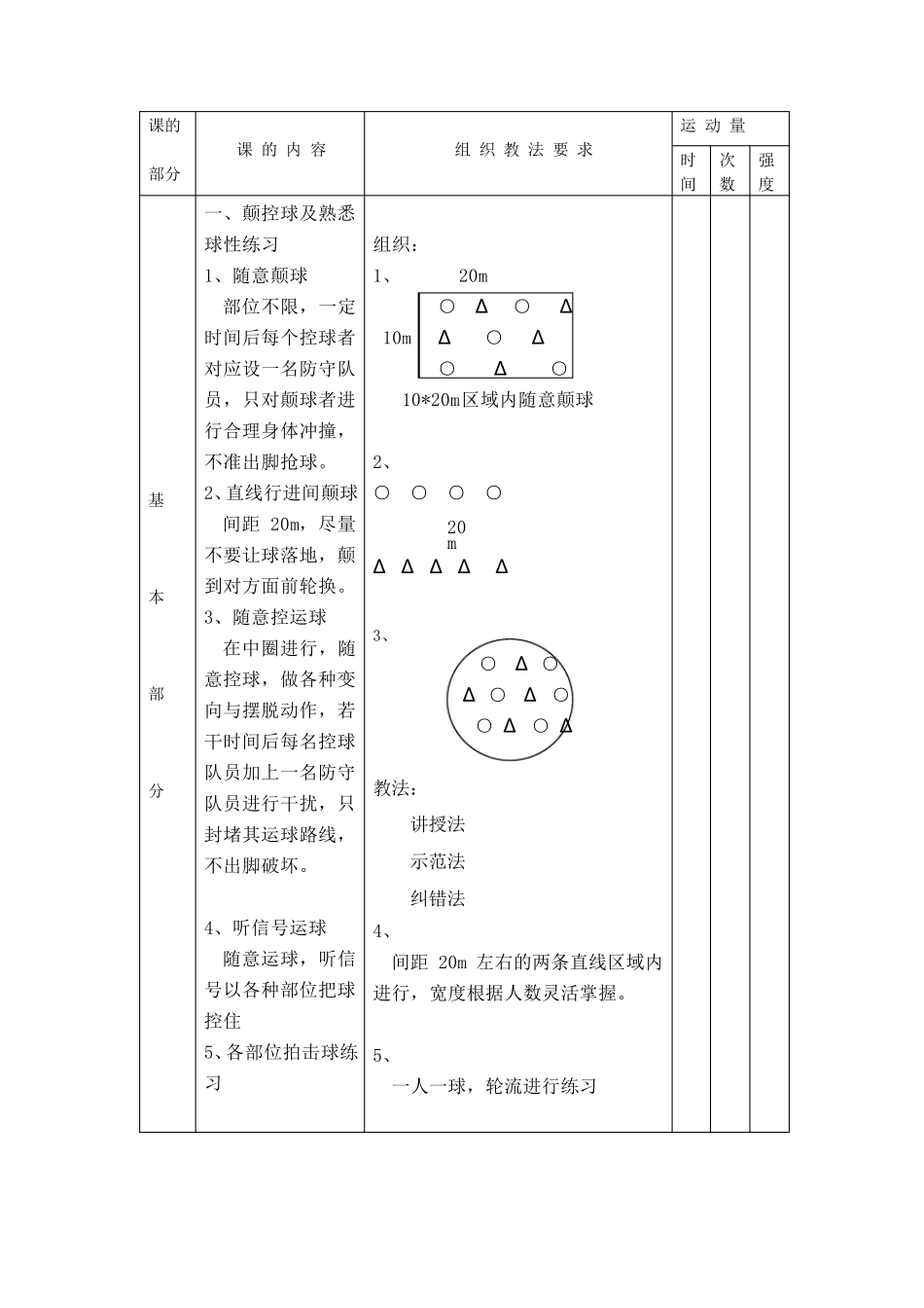 足球兴趣小组教案_第2页
