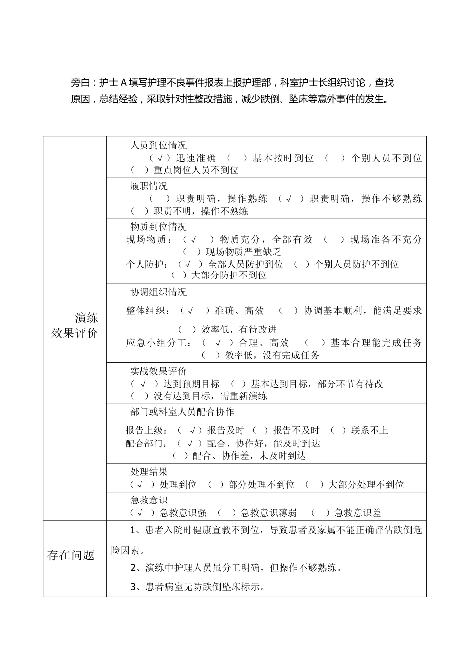 跌倒坠床应急演练_第3页