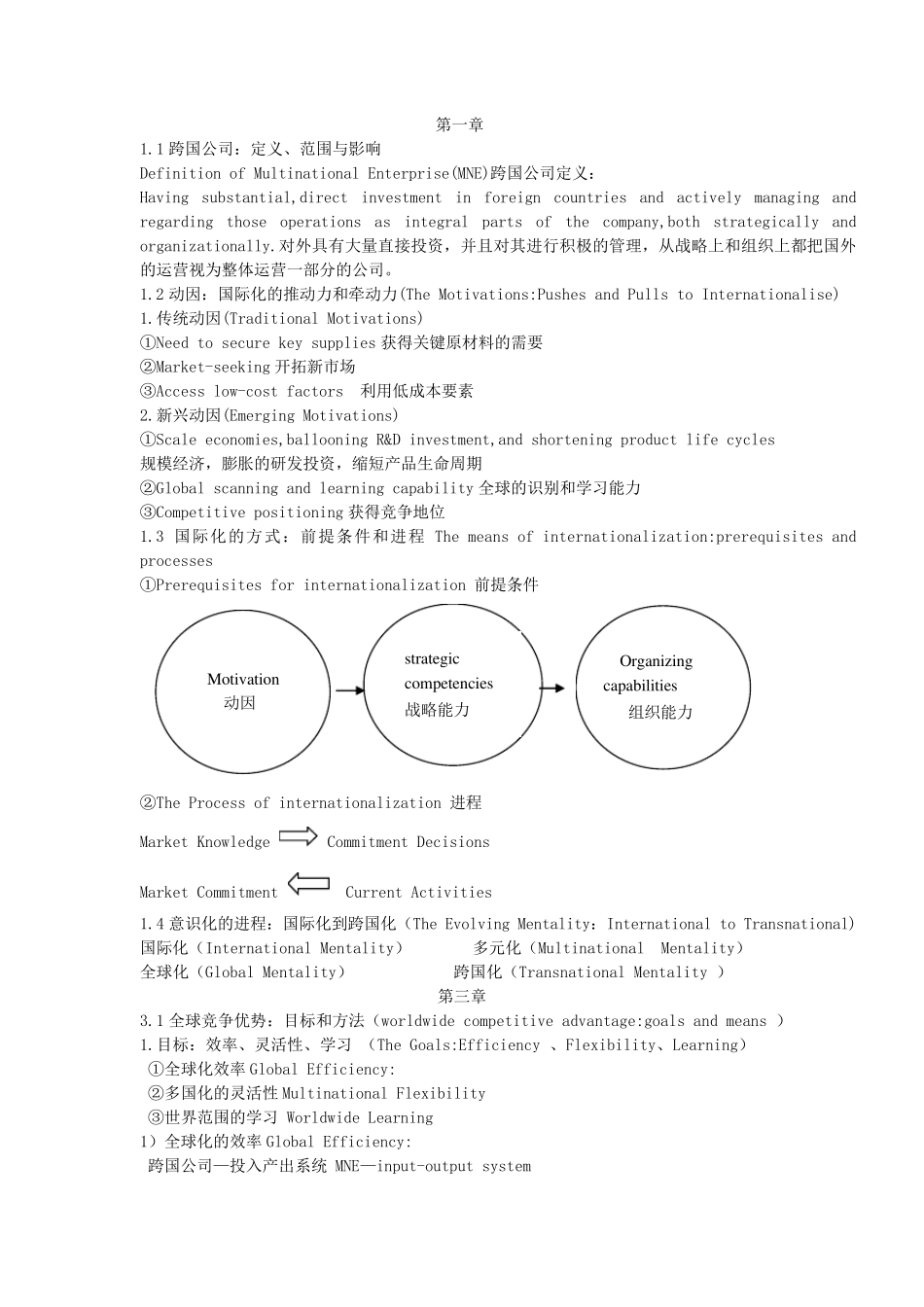 跨国公司战略_第1页